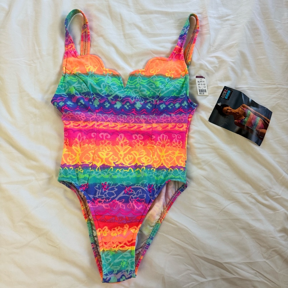 Vintage 90’s one‎ piece swim suit - Picture 3 of 8